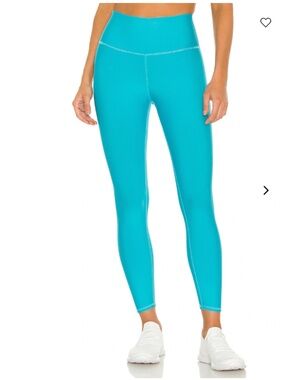 Alo Yoga 7/8 High Waist Airlift Athletic Legging Bright Aqua Size XS
